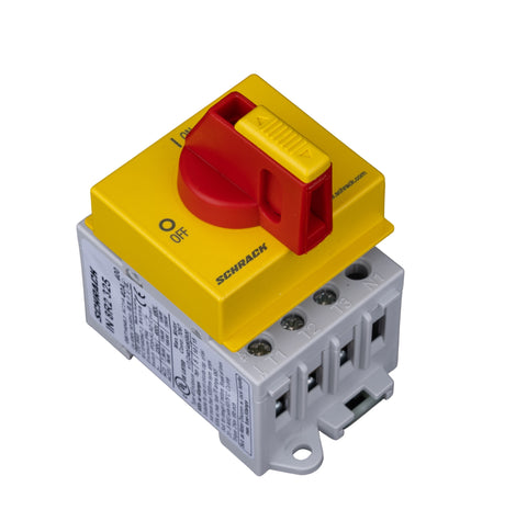 Comutator pt oprire de urgenţă, modular, 3 poli, 40 A/16 kW