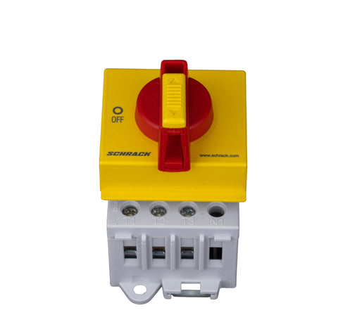 Comutator pt oprire de urgenţă, modular, 3 poli, 40 A/16 kW