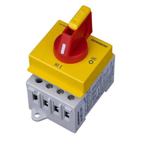 Comutator pt oprire de urgenţă, modular, 3 poli, 40 A/16 kW