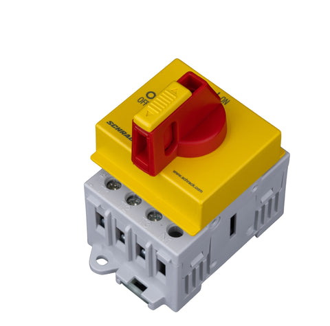 Comutator pt oprire de urgenţă, modular, 3 poli, 40 A/16 kW