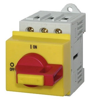 Întreruptor principal modular 125A rosu