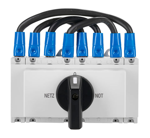 Comutator de urgentă, 4 poli, modular, 63A, 22kW