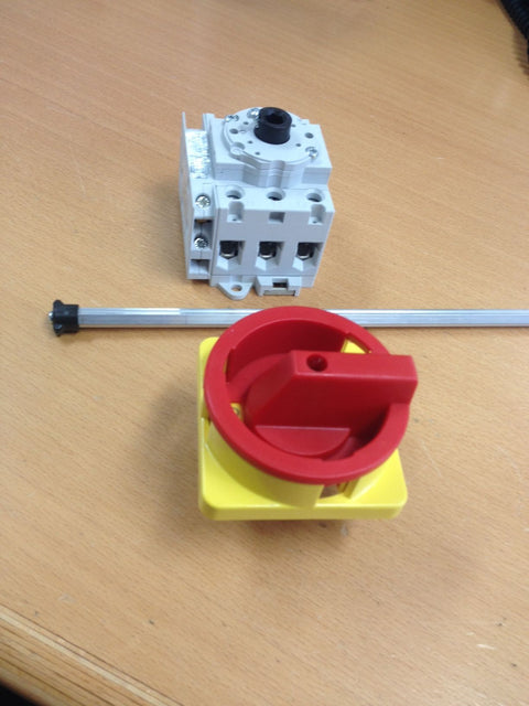 Comutator pr. de avarie 3p/80A/22kW, 1ND+1NÎ