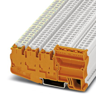 Clemă şir instalare/împământare STIO-IN 2,5/4-PE OG