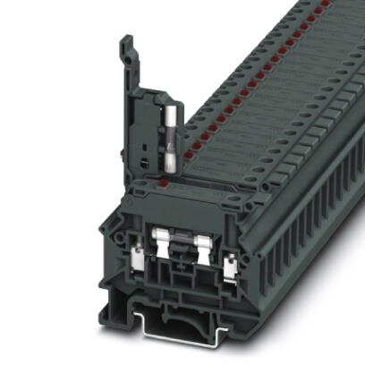Clemă şir cu fuzibil TB 4-HESILED 60 (5X20) I