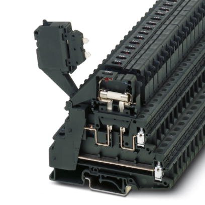 Clemă şir cu fuzibil TB 4-2L-HESILED 60 (5X20) I