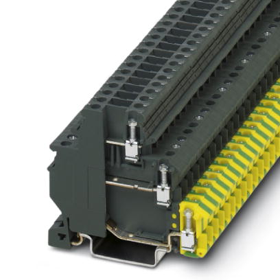 Clemă şir instalare cu împământare TBIO 2,5-PE/L/L I