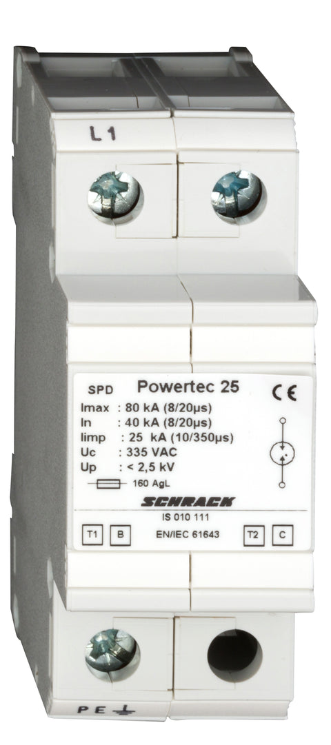 Descarcator 25kA cl.I/II B/C