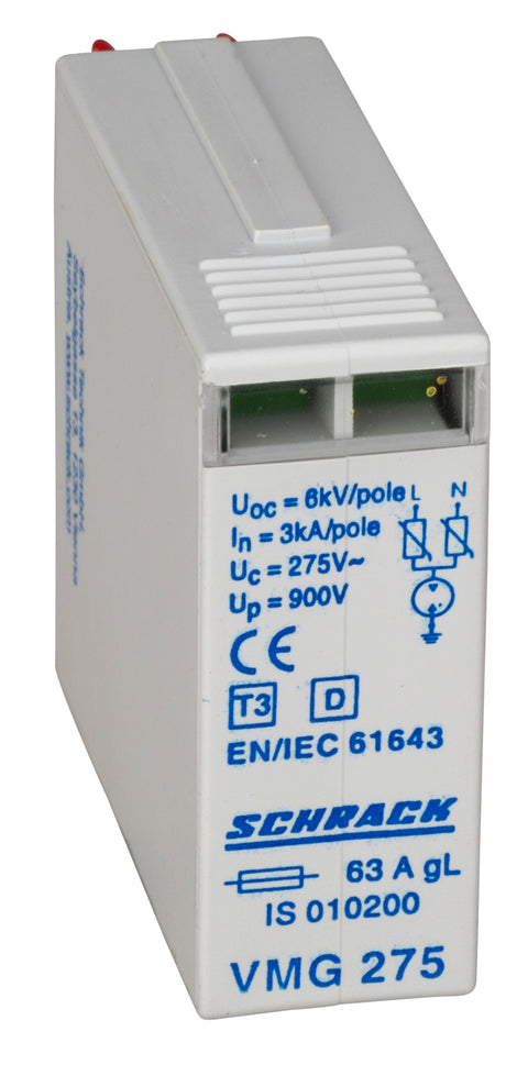 Modul descărcător cl. T3(D) 3kA 1UH (L+N) VMG 275V