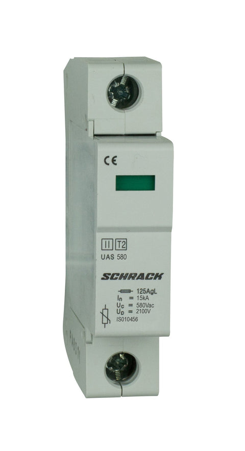 Descărcător complet, T2/C, 1p, 1x20kA/580V - Seria UAS