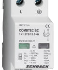 Descarcator COMBTEC BC 1+1 275/12,5+contact auxiliar