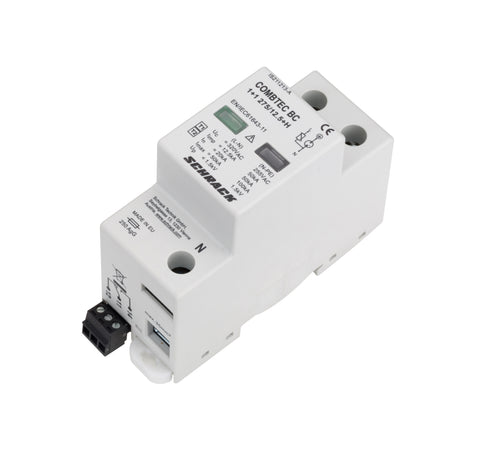 Descarcator COMBTEC BC 1+1 275/12,5+contact auxiliar