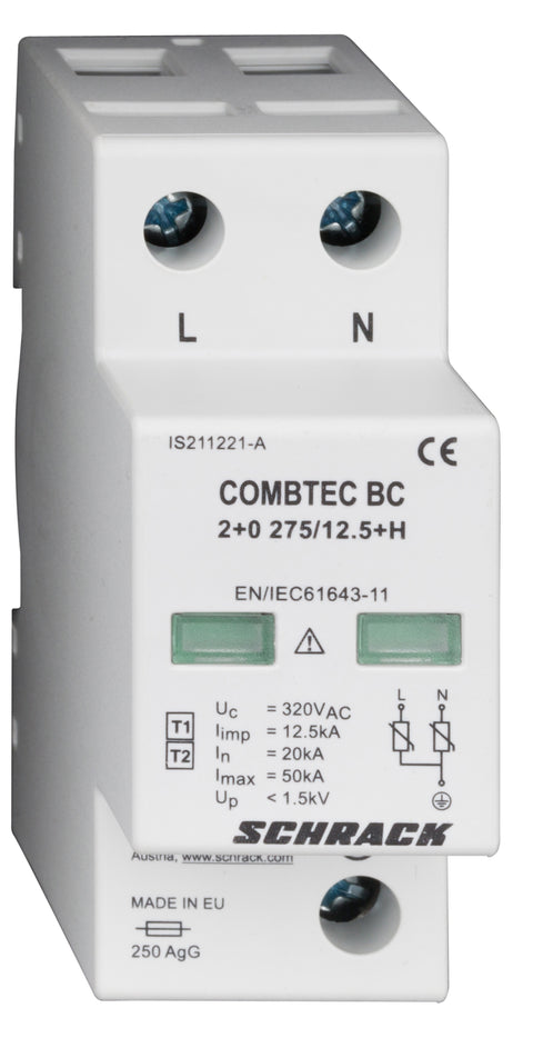 Descarcator COMBTEC BC 2+0 275/12,5