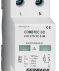 Descarcator COMBTEC BC 2+0 275/12,5+contact auxiliar
