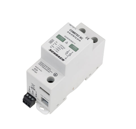 Descarcator COMBTEC BC 2+0 275/12,5+contact auxiliar