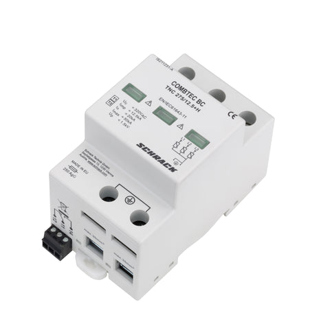 Descarcator COMBTEC BC TNC 275/12,5+contact auxiliar