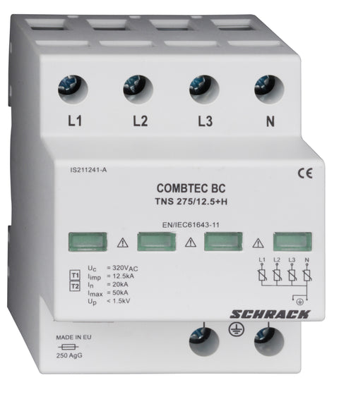 Descarcator COMBTEC BC TNS 275/12,5+contact auxiliar