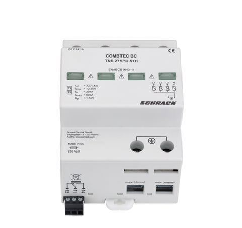 Descarcator COMBTEC BC TNS 275/12,5+contact auxiliar