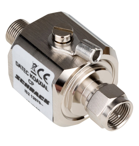 Descărcător pentru cablu coaxial, conector F