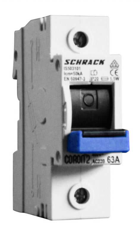 Coron 2, Fuse Loadbreak Disconnector, D02, 63A, 1-pole