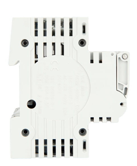 Soclu pentru portfuzibile D02, seria ARROW S, 3-poli, 50A