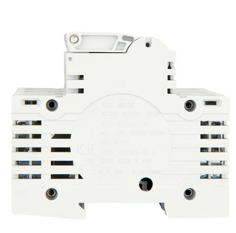 Soclu pentru portfuzibile D02, seria ARROW S, 3-poli, 50A
