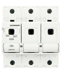 Soclu pentru portfuzibile D02, seria ARROW S, 3-poli, 63A