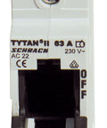 Separator de sarcină pentru portfuzibile D0 TYTAN-II 1p, 63A