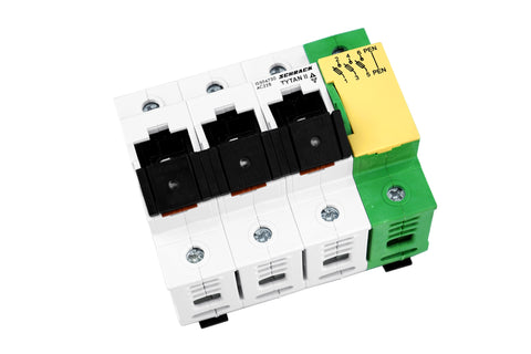 Separator D0, 63A, TYTAN II, 3 poli cu cleme PEN