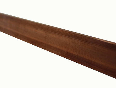 Bară cupru, masiv, 1490 A, 100x10mm, 2m