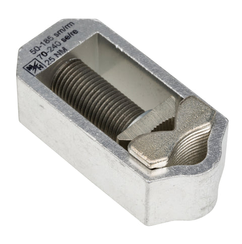 Clemă de conexiune în V, 2 x 50-185mm²
