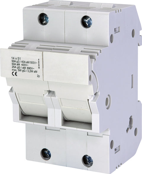 Separator modular pentru portfuzibile 14x51 2p 50A