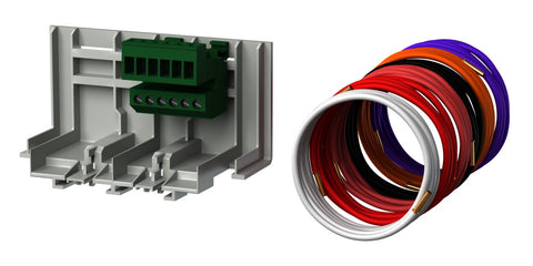 ARROW BLACK kit for CT wiring with terminal block, size 1-3