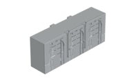 Capac de protecţie cleme ARROW BLUE mărime 00, sus/jos