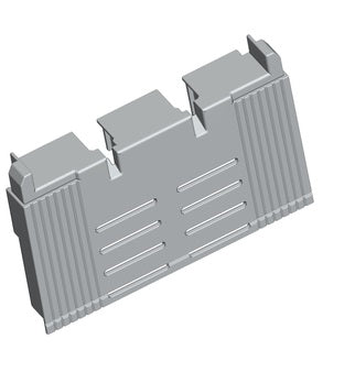 Protecţie cu suprap bare, pt.iesire,39/34mm ARROW BLUE,măr00