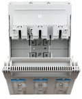 Separator NH2, 400A, 3P, pt. sistem 100mm, ieşire sup./inf.