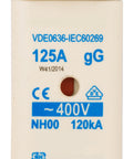 Portfuzibil 00.400V/125A
