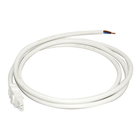 Cablu de conexiune pt IU008523, 2 x 1.5mm², L= 2m, alb