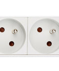 PDU 19", 8xUTE c.On/Off , profil ALU 1U, cablu 2m,RAL7035