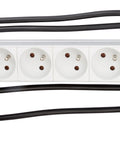 PDU 19", 8xUTE c.On/Off , profil ALU 1U, cablu 2m,RAL7035