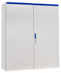 Dulap compact cu două uşi, 1800x1600x400mm, RAL 7035 IP54
