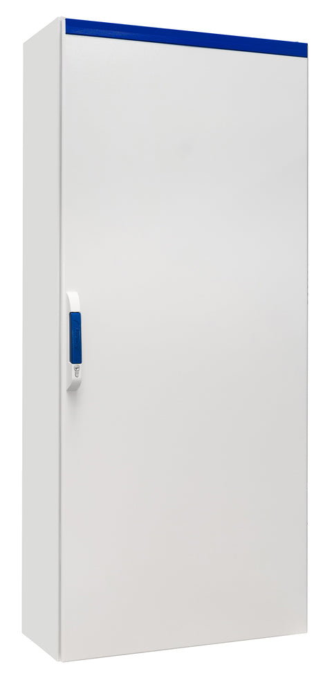Dulap compact cu o uşă, 1800x800x300mm, RAL 7035 IP65
