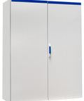 Dulap compact cu două uşi, 2000x1600x500mm, RAL 7035 IP54