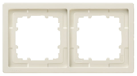 Ramă, Style, alb titan, 2 module