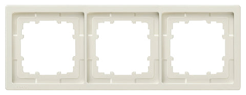 Ramă, Style, alb titan, 3 module