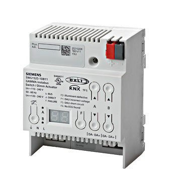 Actuator dimare/comutare, 2xDALI, 20 ECG pe fiecare canal