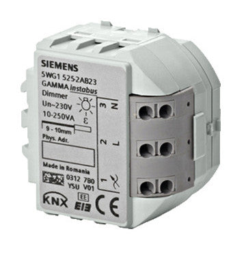 Dimer universal‚ 1 x 230 V c.a.‚ 250 VA, sarcină R,L,C
