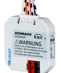 Interfaţă buton KNX, 4xcont l. de potenţial/ieşiri contr LED