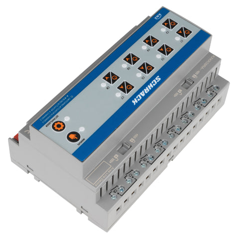 Actuator KNX comutare/jaluzele, 8/4 ieșiri, 16A, 230V c.a.