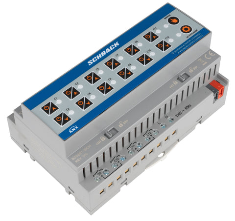 Actuator KNX comutare/jaluzele, 12/6 ieșiri, 16A, 230V c.a.
